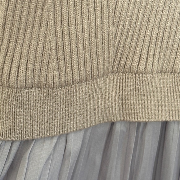 Anthropologie Twofer maxi dress in lilac, long light purple dress, small petite - Picture 10 of 17